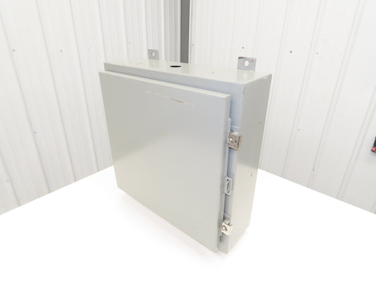Saginaw SCE-20H2006LP Electrical Enclosure 20x20x6" Backplate Knockout Wallmount