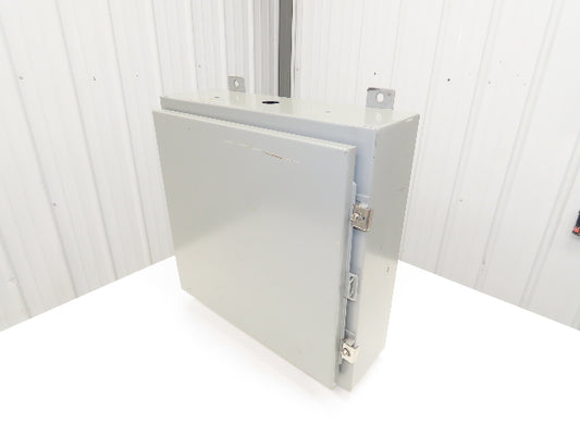 Saginaw SCE-20H2006LP Electrical Enclosure 20x20x6" Backplate Knockout Wallmount