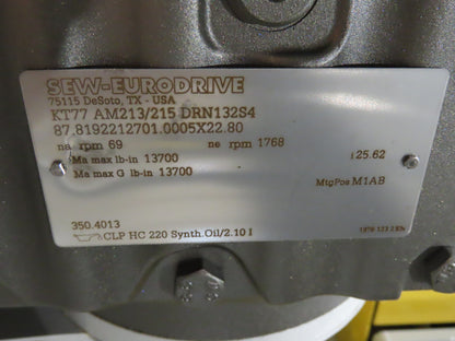 Hytrol BPC 49"x 63' 6" Slider Bed Conveyor 47"Belt 7.5Hp 3PH Center Drive 170fpm