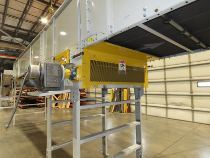 Hytrol BPC 49"x 63' 6" Slider Bed Conveyor 47"Belt 7.5Hp 3PH Center Drive 170fpm