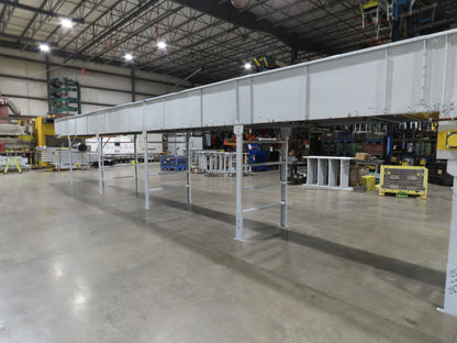 Hytrol BPC 49"x 63' 6" Slider Bed Conveyor 47"Belt 7.5Hp 3PH Center Drive 170fpm