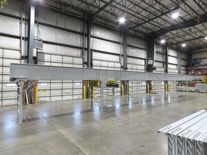 Hytrol BPC 49"x 63' 6" Slider Bed Conveyor 47"Belt 7.5Hp 3PH Center Drive 170fpm