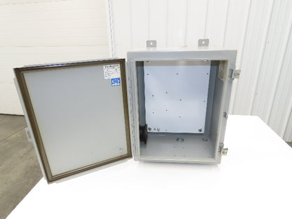 Wiegmann N12201610 Electrical Enclosure Cabinet 20"x16"x10" Backplate