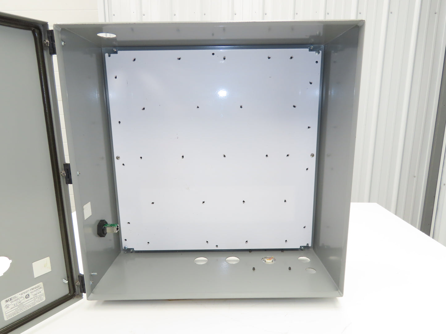 Saginaw SCE-20208ELJ Enviroline Electrical Enclosure 20x20x8" Wall Mount