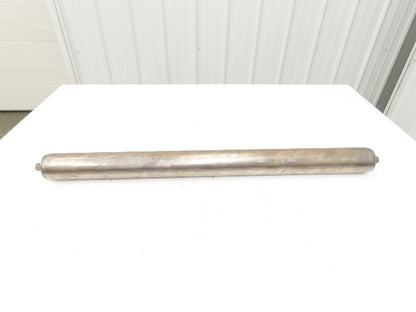 Hytrol 2.5" Dia x 31" Belt Conveyor Snub Roller 11/16" Hex Axle B-25967-248