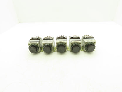 Agastat 7022AC Time Delay Relay 120V DC 1.5-15 Seconds Lot of 5