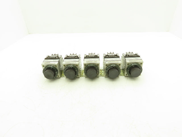 Agastat 7022AC Time Delay Relay 120V DC 1.5-15 Seconds Lot of 5