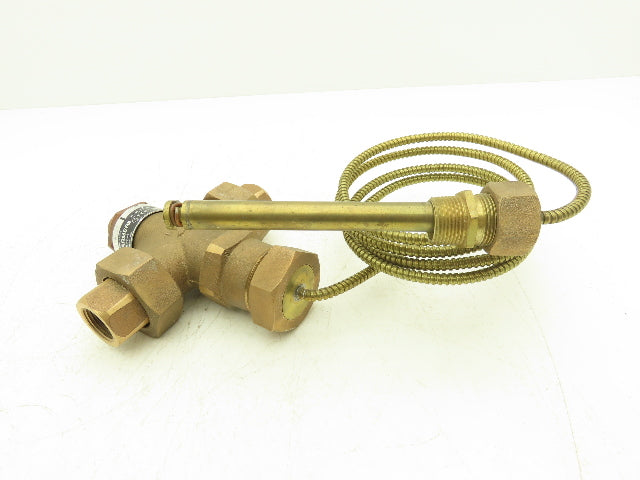 Sterlco R-151-F Temperature Control Valve 105-145°F 125PSI 3/4"" NPT Brass