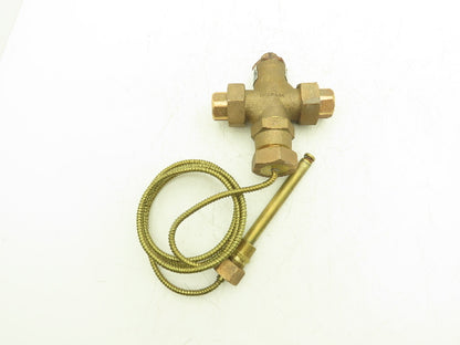 Sterlco R-151-F Temperature Control Valve 105-145°F 125PSI 3/4"" NPT Brass