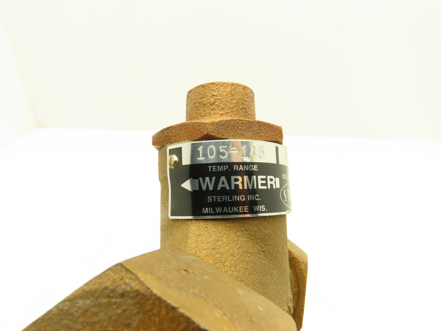 Sterlco R-151-F Temperature Control Valve 105-145°F 125PSI 3/4"" NPT Brass