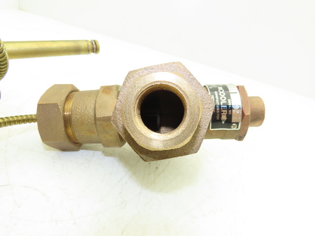Sterlco R-151-F Temperature Control Valve 105-145°F 125PSI 3/4"" NPT Brass