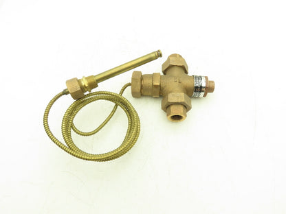 Sterlco R-151-F Temperature Control Valve 105-145°F 125PSI 3/4"" NPT Brass