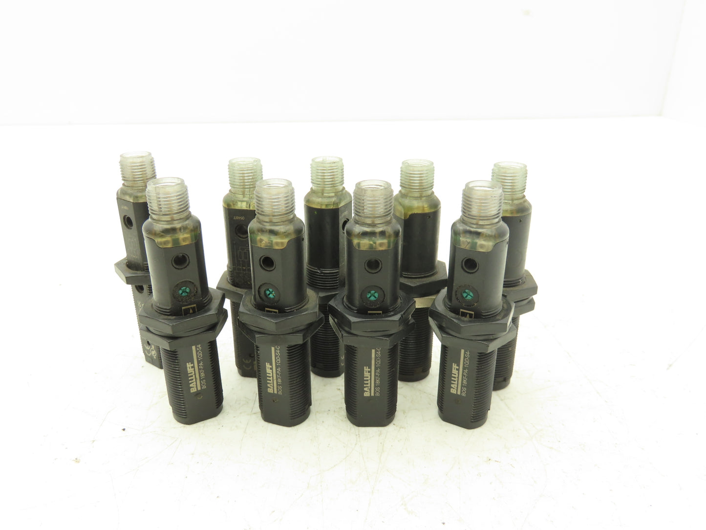 Balluff BOS 18KF-PA-1QD-S4-C Photoelectric Proximity Sensor  Lot of 9