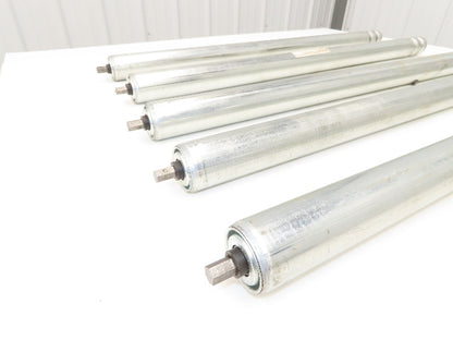 Hytrol 1.9"x 33"BF Double Grooved O-Ring Conveyor Roller SA-039353-264  Lot of 5