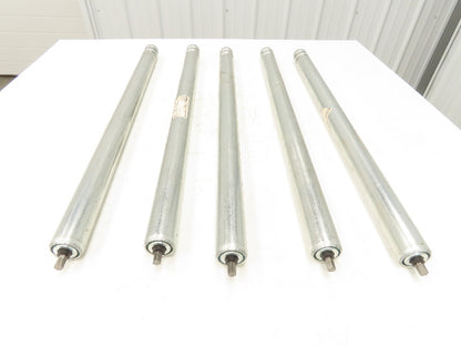 Hytrol 1.9"x 33"BF Double Grooved O-Ring Conveyor Roller SA-039353-264  Lot of 5