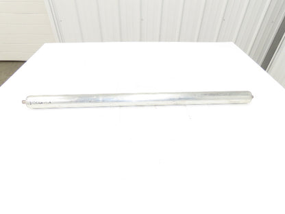 Hytrol 1.9"x 34" Belt Conveyor Return Roller 7/16" Hex Axle B-25660-272