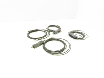 Keyence FS-V31CP Fiber Optic Sensor 24V Various Cable Lengths Included Lot of 4