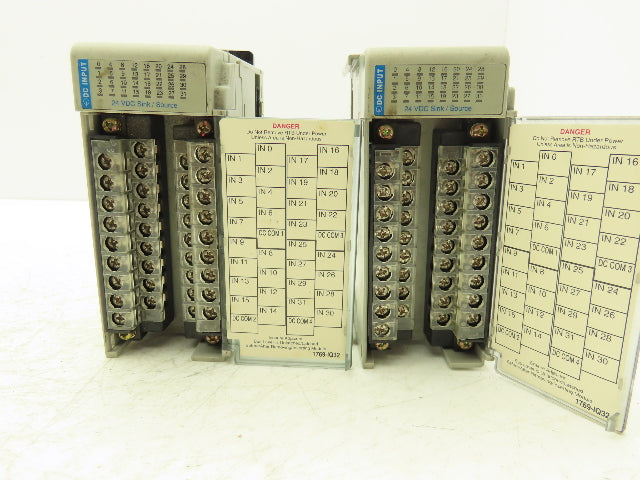 Allen Bradley 1769-IQ32 MicroLogix Compact I/O Sink/Source Input 32 Pt Lot of 2