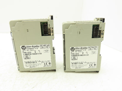 Allen Bradley 1769-IQ32 MicroLogix Compact I/O Sink/Source Input 32 Pt Lot of 2