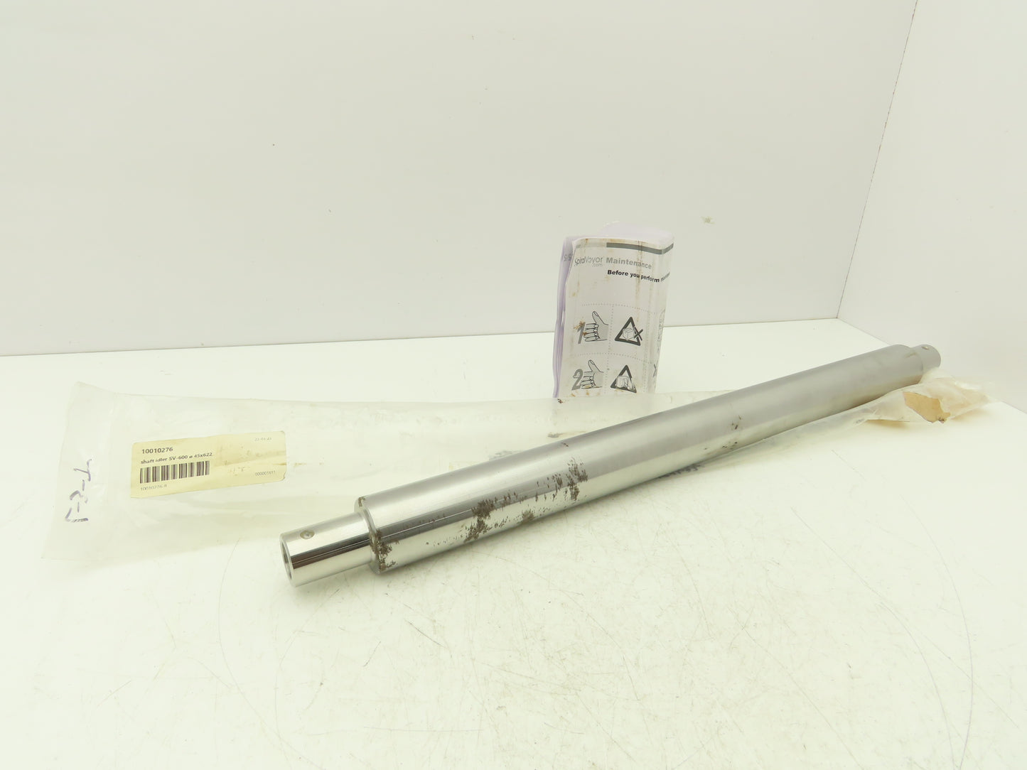 Ambaflex SV-600 Idler Shaft 45x622mm Spiralveyor Spiral Conveyor