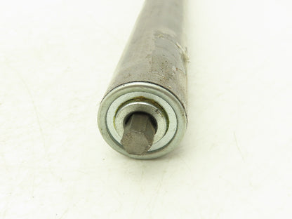 Stewart Glapat 55-651A-27BF Conveyor Idler Roller 1.5"x 27"BF 7/16" Hex Axle
