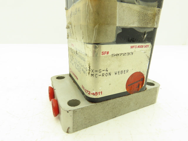 Norgren GL500-J12F-5-A-1-G-X-G-4 Pneumatic Air Gripper Grip-Lok Clamp