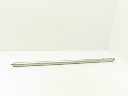 Stewart Glapat 55-655AS-28BF Conveyor Idler Safety Roller 1"x 28"BF 1/4" Axle