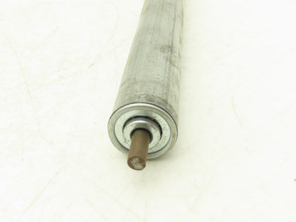 Stewart Glapat 55-655AS-28BF Conveyor Idler Safety Roller 1"x 28"BF 1/4" Axle