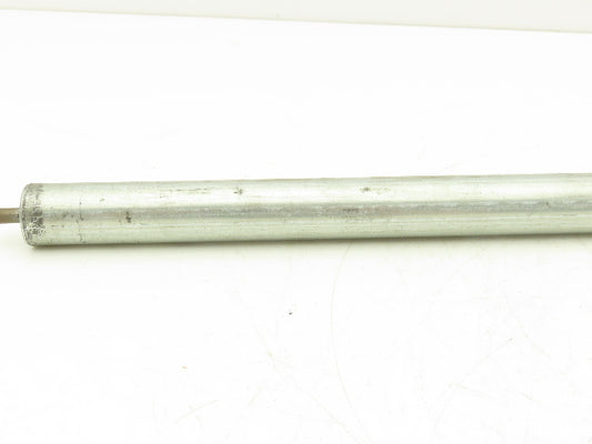 Stewart Glapat 55-655AS-28BF Conveyor Idler Safety Roller 1"x 28"BF 1/4" Axle