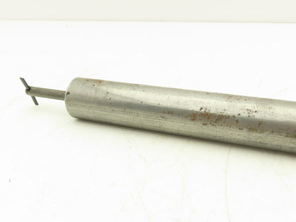 Stewart Glapat 55-655A-29BF Conveyor Idler Safety Roller 1"x 29"BF 1/4" Axle
