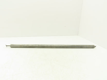 Stewart Glapat 55-655A-29BF Conveyor Idler Safety Roller 1"x 29"BF 1/4" Axle