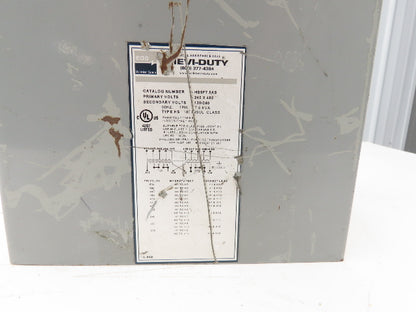 Hevi-Duty HS5F7.5AS Stepdown Transformer 7.5 KVA 1Ph HV 240/480V LV 120/240V