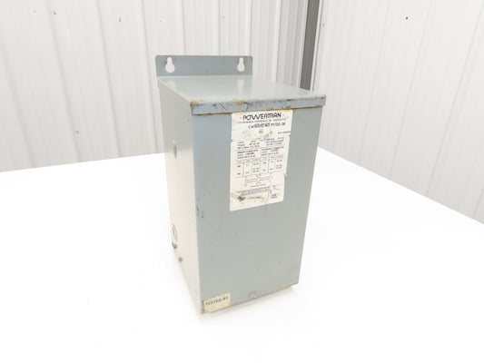Powertran PT102-3K Stepdown Transformer 3 KVA 1Ph HV 240/480V LV 120/240V