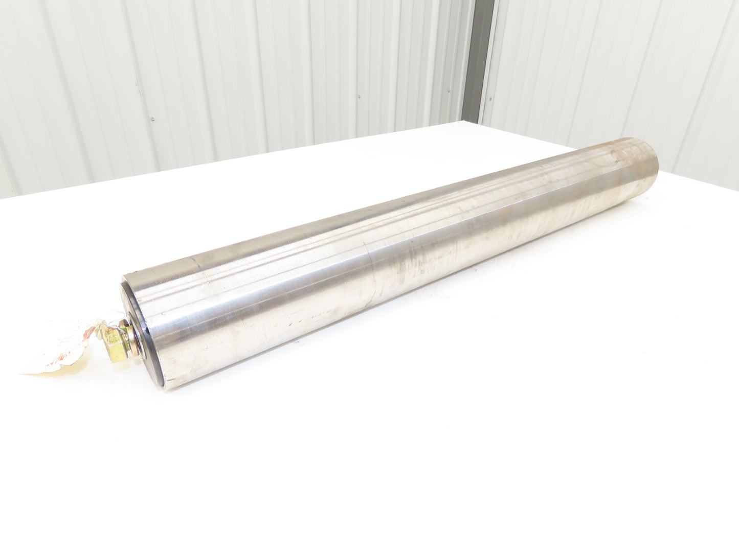 PPI Hytrol 914.R7S31  4"x 31"BW Conveyor Pulley Roller Crowned 3/4-10 Hub