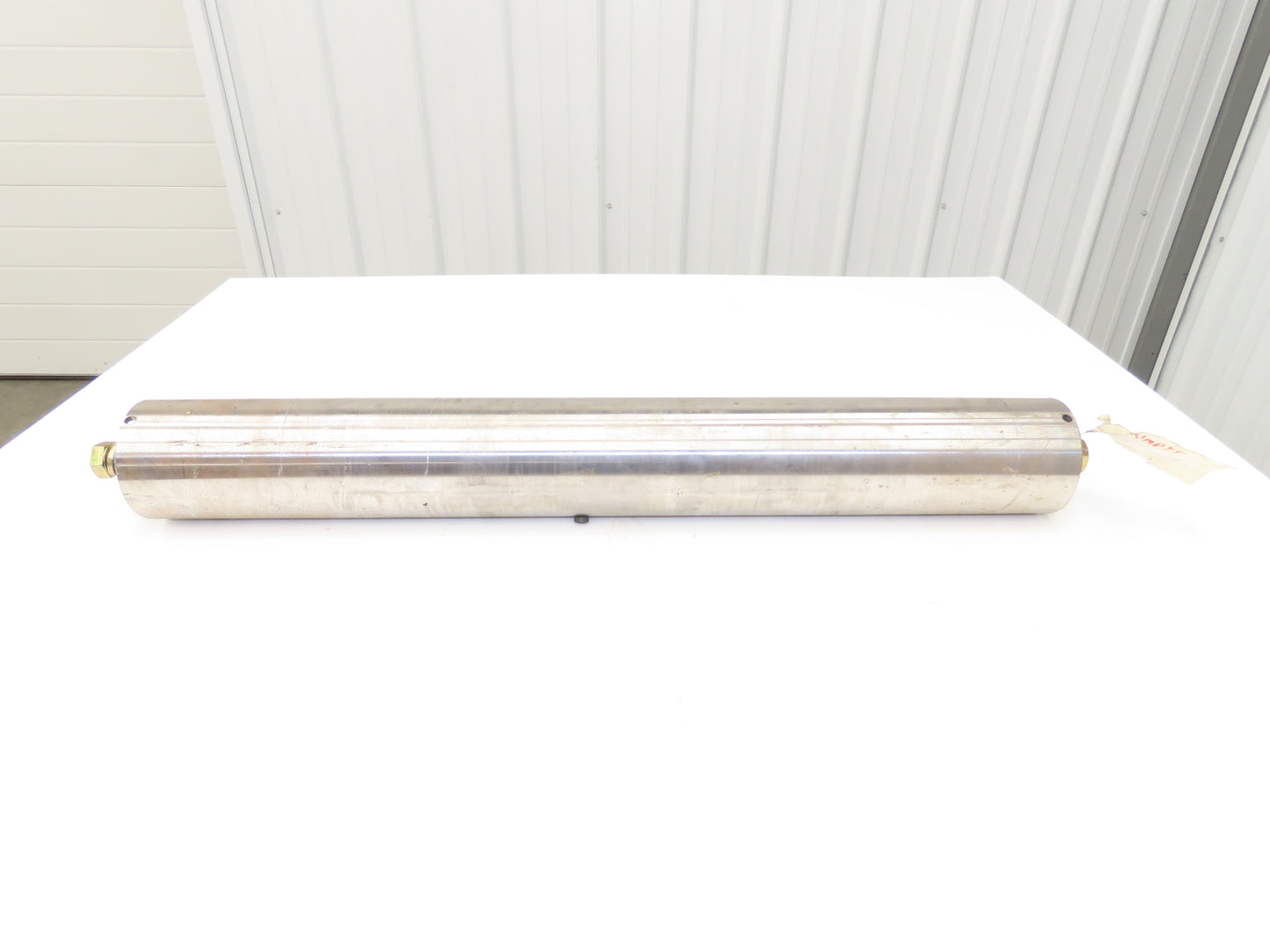 PPI Hytrol 914.R7S31  4"x 31"BW Conveyor Pulley Roller Crowned 3/4-10 Hub