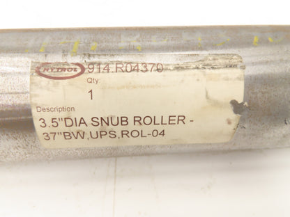 PPI Precision Pulley 3.5"x 37"BW Conveyor Snub Roller Hytrol 914.R04370