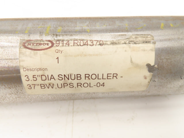 PPI Precision Pulley 3.5"x 37"BW Conveyor Snub Roller Hytrol 914.R04370