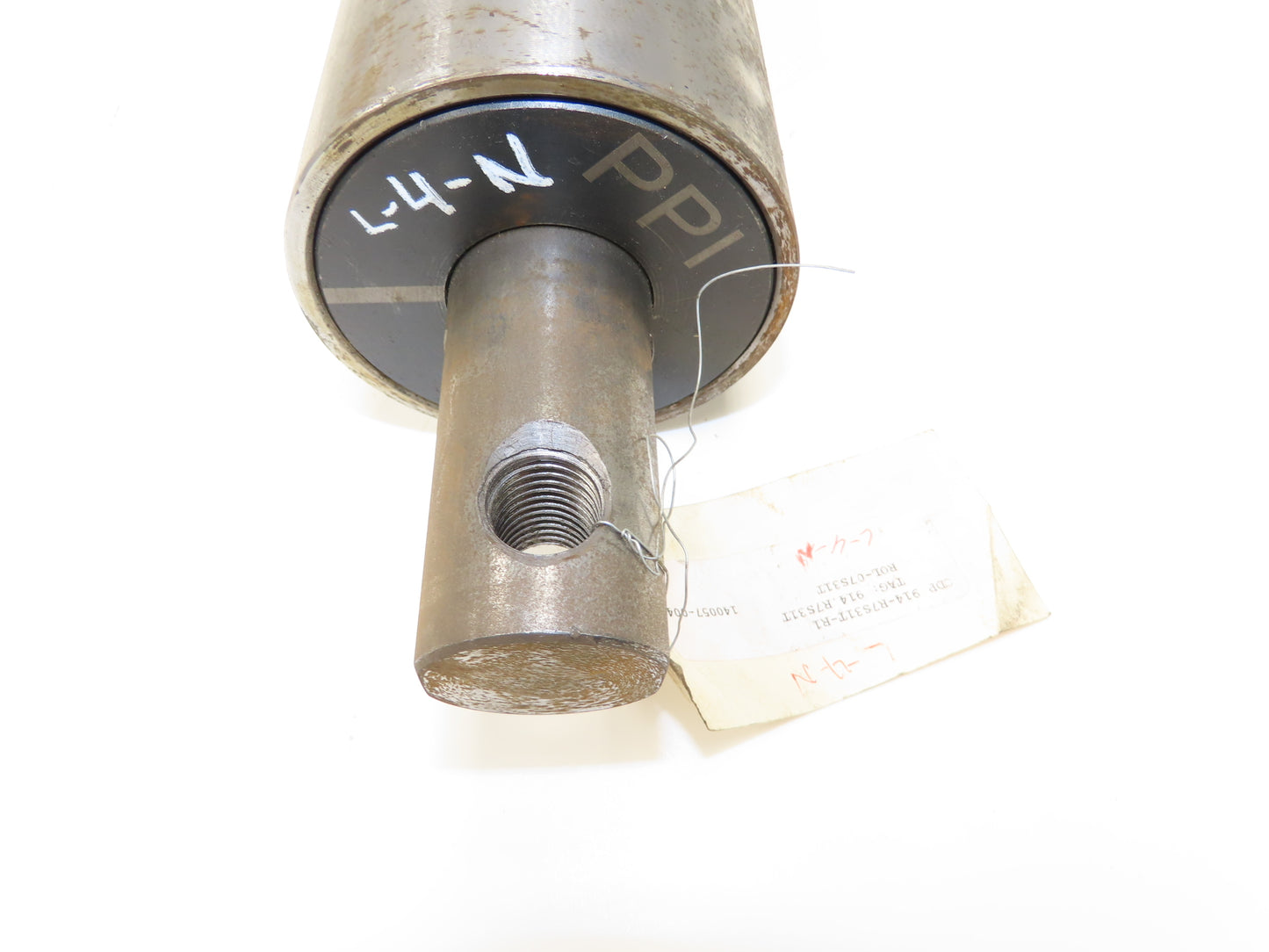 PPI Hytrol 914.R7S31T 4"x 31"BW Conveyor Take-Up Pulley Crowned 1-9/16" Shaft