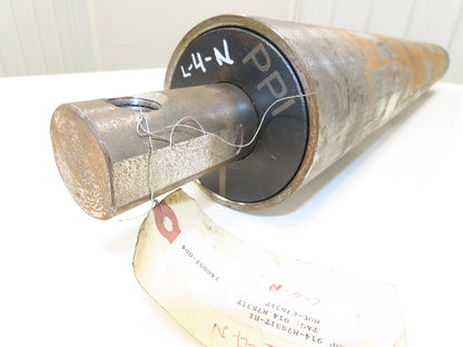 PPI Hytrol 914.R7S31T 4"x 31"BW Conveyor Take-Up Pulley Crowned 1-9/16" Shaft
