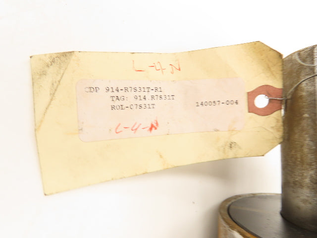 PPI Hytrol 914.R7S31T 4"x 31"BW Conveyor Take-Up Pulley Crowned 1-9/16" Shaft