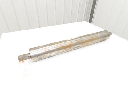 PPI Hytrol 914.R7S31T 4"x 31"BW Conveyor Take-Up Pulley Crowned 1-9/16" Shaft