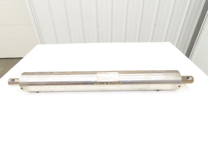 PPI Hytrol 914.R7S31T 4"x 31"BW Conveyor Take-Up Pulley Crowned 1-9/16" Shaft