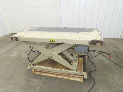 Southworth LS2-36 Hydraulic Scissor Lift Table 2000Lb 60"x24" Top 120V 1Ph 1 Ton