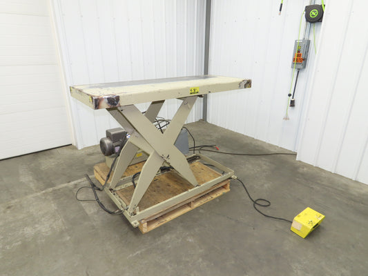 Southworth LS2-36 Hydraulic Scissor Lift Table 2000Lb 60"x24" Top 120V 1Ph 1 Ton