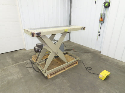 Southworth LS2-36 Hydraulic Scissor Lift Table 2000Lb 60"x24" Top 120V 1Ph 1 Ton