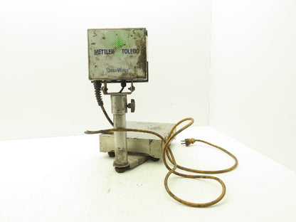 Mettler Toledo SW06P000 Digital Scale Pedestal & 9X9" Base 15lbs