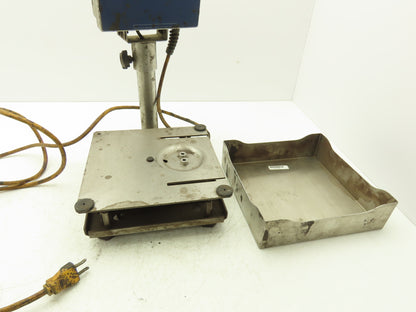 Mettler Toledo SW06P000 Digital Scale Pedestal & 9X9" Base 15lbs