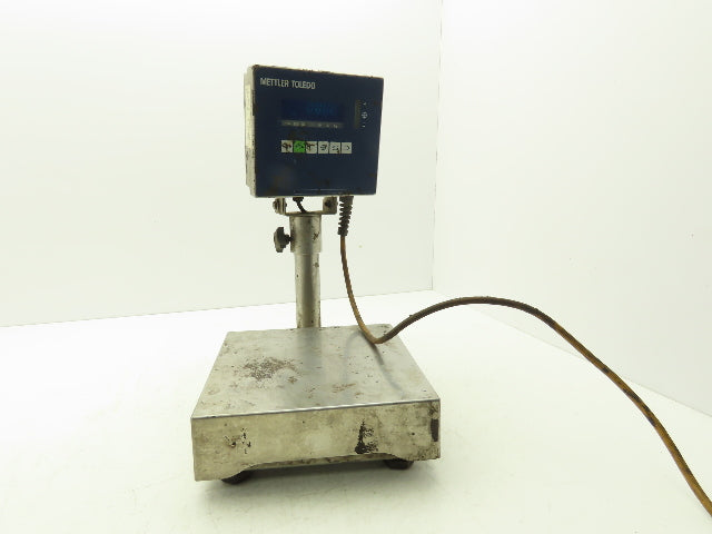 Mettler Toledo SW06P000 Digital Scale Pedestal & 9X9" Base 15lbs