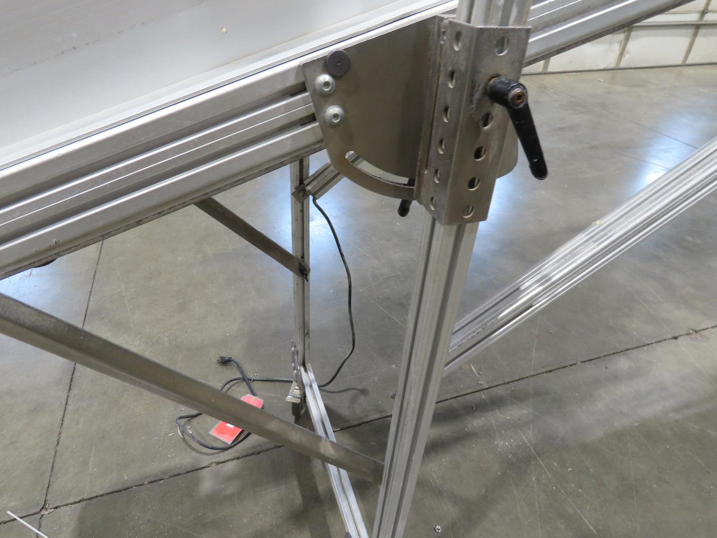 HFA 2200 Series 16"W x 17' 4" Incline Drying Conveyor 120V  *Torn Belt Bad Fans*