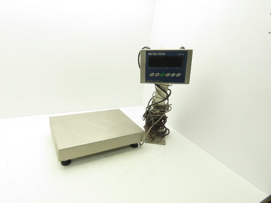 Mettler Toledo BBA226 Digital Scale w/Pedestal 11-3/4"x 15-3/4" Base 100lbs Max